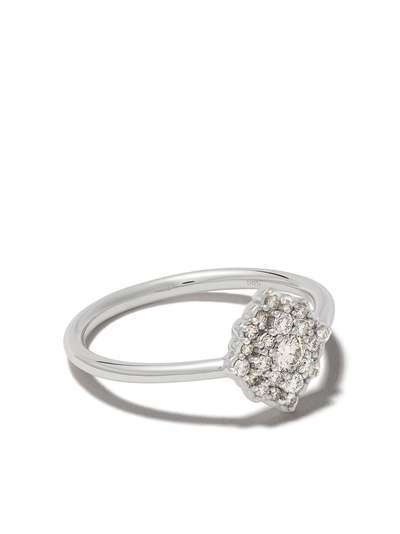 Astley Clarke большое кольцо Interstellar из белого золота с бриллиантами