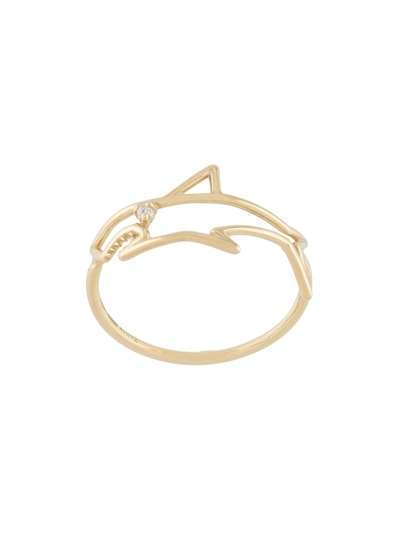 Aliita золотое кольцо Tiburón Brilliante с бриллиантами