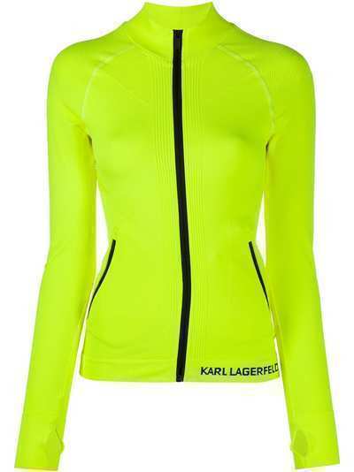 Karl Lagerfeld легкая спортивная куртка на молнии