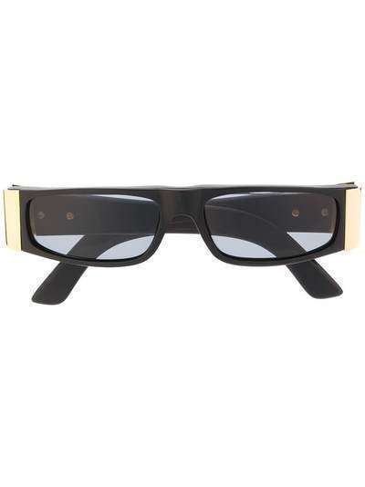 Gianfranco Ferré Pre-Owned солнцезащитные очки в прямоугольной оправе 1990-х годов