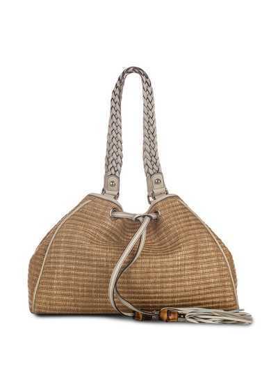 Gucci Pre-Owned сумка на плечо Bamboo Peggy