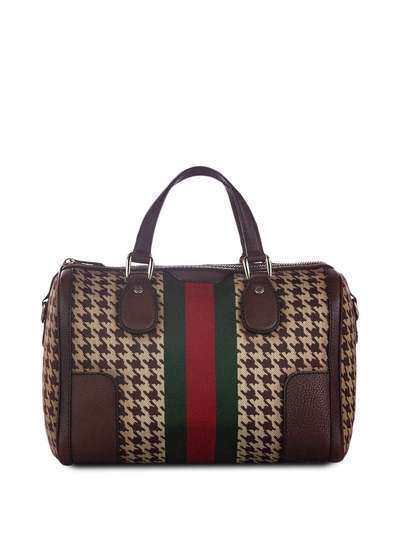 Gucci Pre-Owned сумка Seventies Boston с отделкой Web
