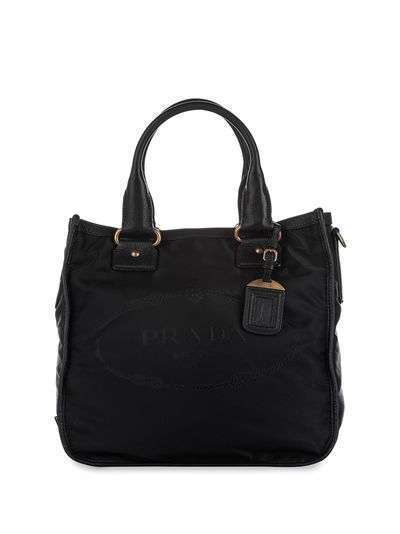 Prada Pre-Owned сумка с вышитым логотипом