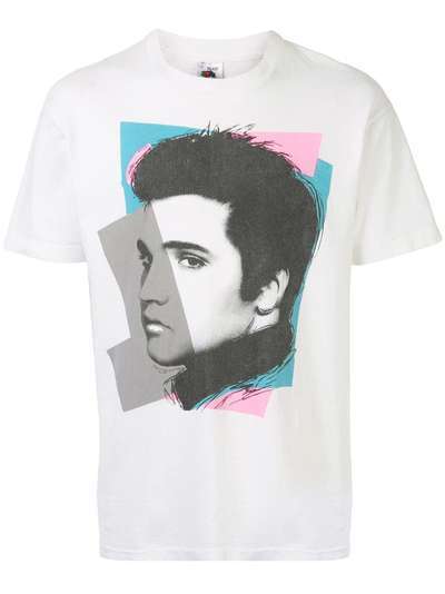 Fake Alpha Vintage футболка с принтом Elvis Presley