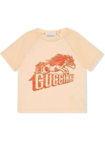 Gucci Kids футболка XXV с принтом