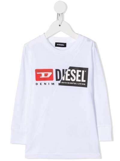 Diesel Kids футболка с логотипом