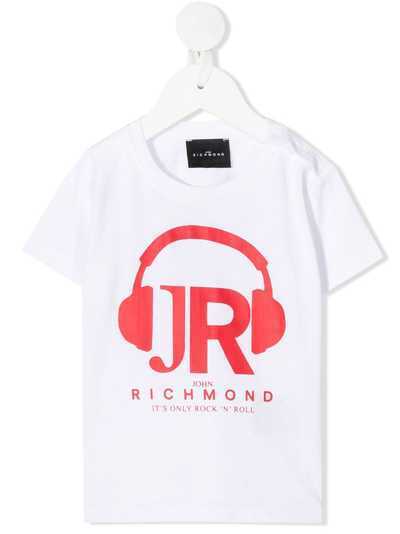 John Richmond Junior футболка с принтом