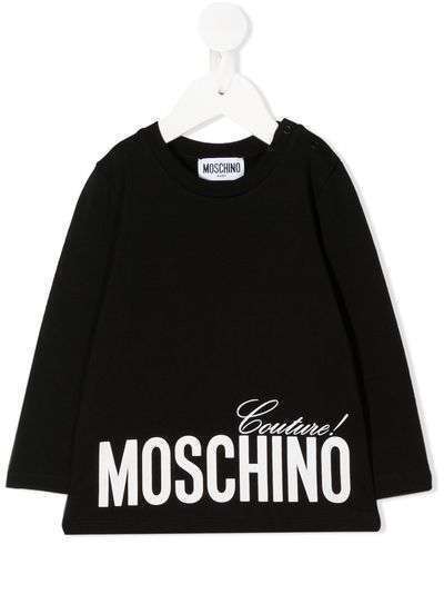 Moschino Kids топ с принтом Moschino Couture!