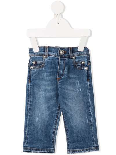 Balmain Kids джинсовые шорты