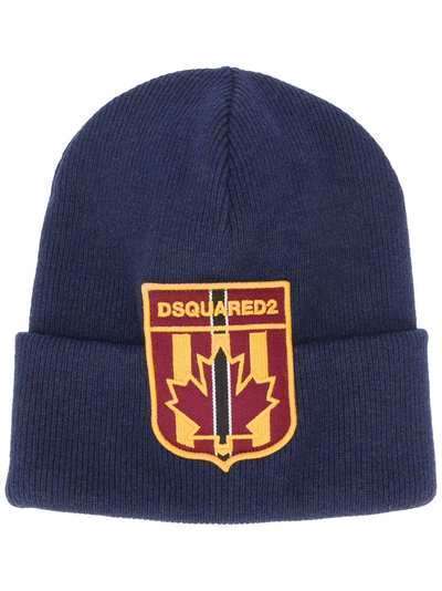 Dsquared2 шапка бини с логотипом