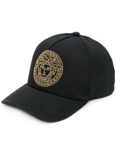 Versace кепка с декором Medusa