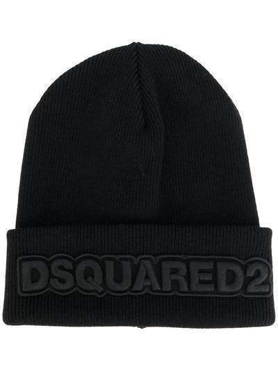 Dsquared2 шапка с вышивкой