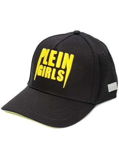 Philipp Plein Plein girls embroidered cap