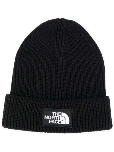 The North Face шапка бини в рубчик