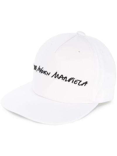 MM6 Maison Margiela кепка с вышитым логотипом