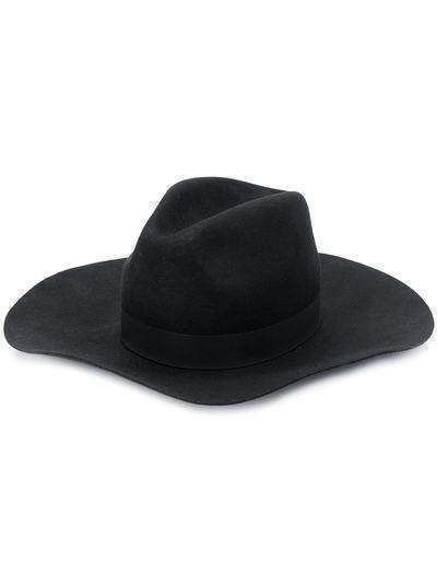 Dsquared2 шляпа-федора с широкими полями