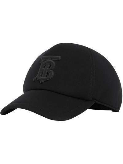 Burberry бейсбольная кепка с монограммой