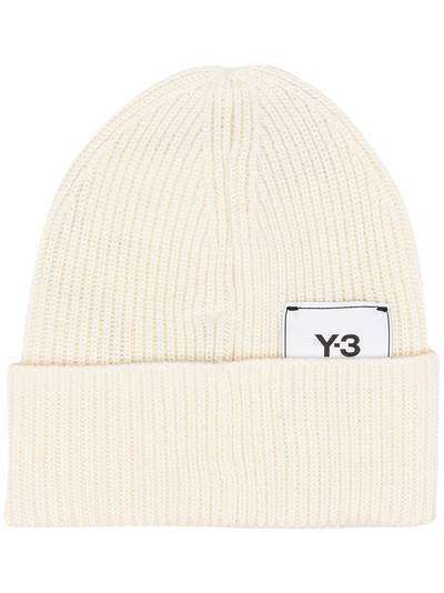 Y-3 шапка бини с логотипом
