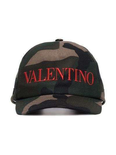 Valentino бейсболка с вышитым логотипом