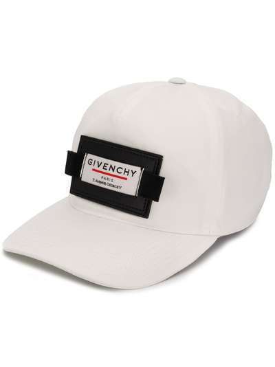 Givenchy бейсбольная кепка с нашивкой-логотипом