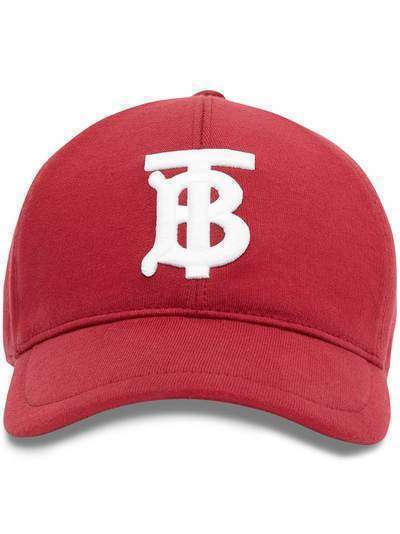 Burberry бейсбольная кепка с вышивкой