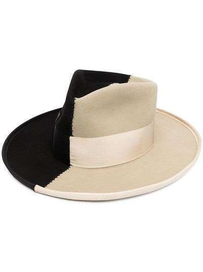 Nick Fouquet шляпа Sauvage в стиле колор-блок