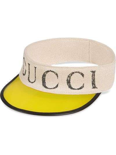 Gucci визор с логотипом Gucci