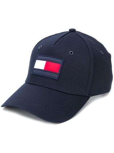 Tommy Hilfiger кепка с вышитым логотипом