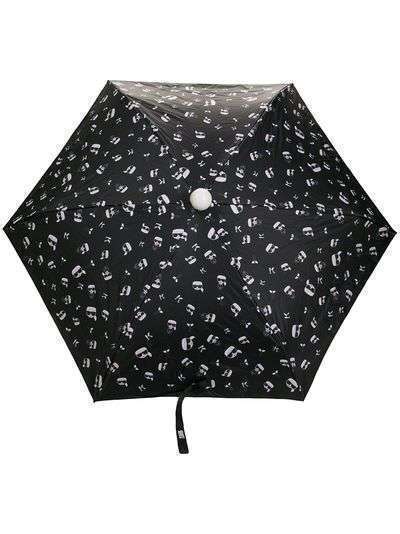 Karl Lagerfeld зонт с принтом