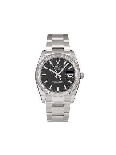 Rolex наручные часы Oyster Perpetual Date pre-owned 34 мм 2020-го года