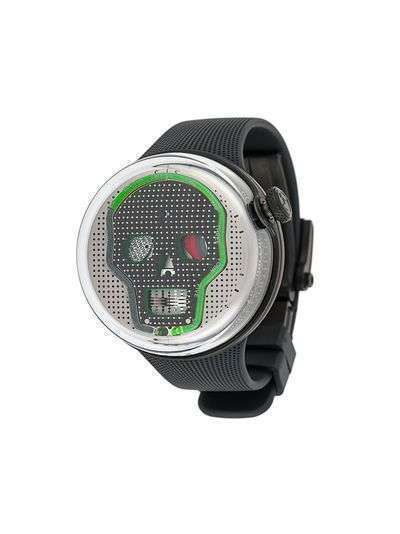 HYT наручные часы H0 2235 Green Black 49 мм