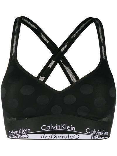 Calvin Klein Underwear бюстгальтер-бралетт Modern Dot