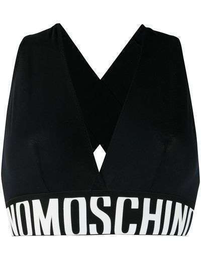 Moschino бюстгальтер с логотипом