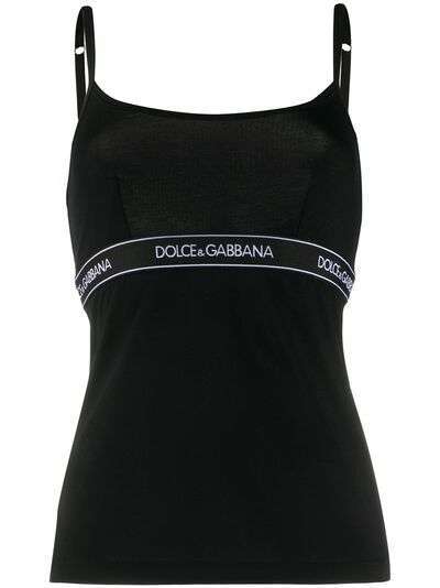 Dolce & Gabbana топ с логотипом