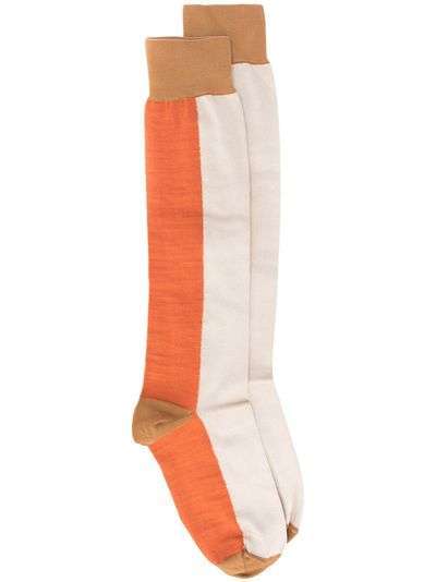 Marni носки в стиле колор-блок