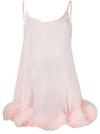 Gilda & Pearl полупрозрачное платье-комбинация Diana