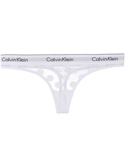 Calvin Klein Underwear трусы-стринги Modern Dot