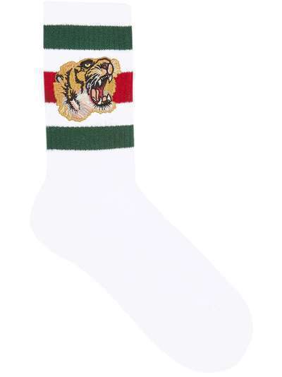 Gucci носки с изображением тигра