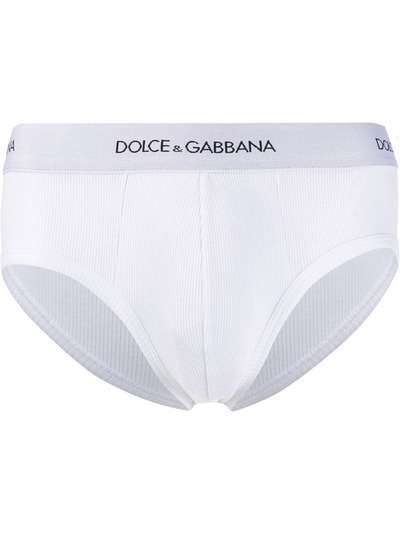 Dolce & Gabbana трусы-брифы в рубчик