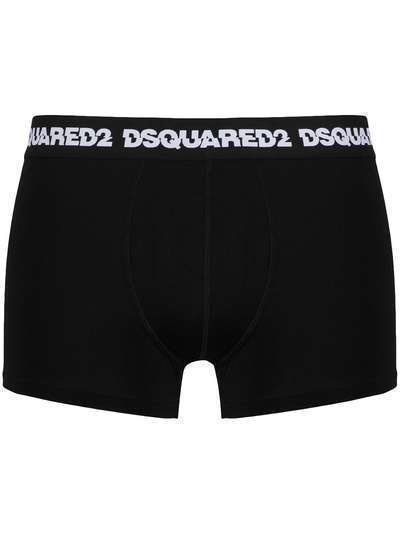 Dsquared2 плавки с логотипом на поясе