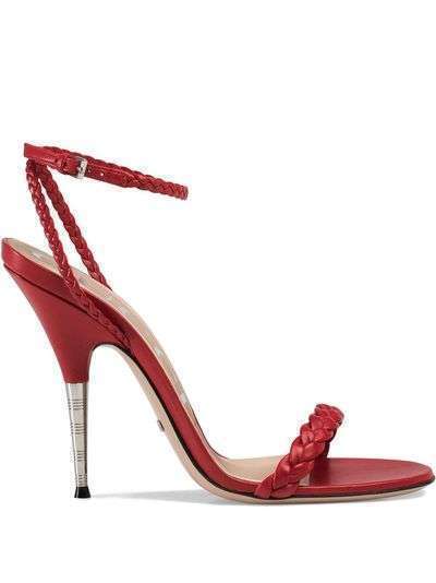 Gucci Braided leather sandal