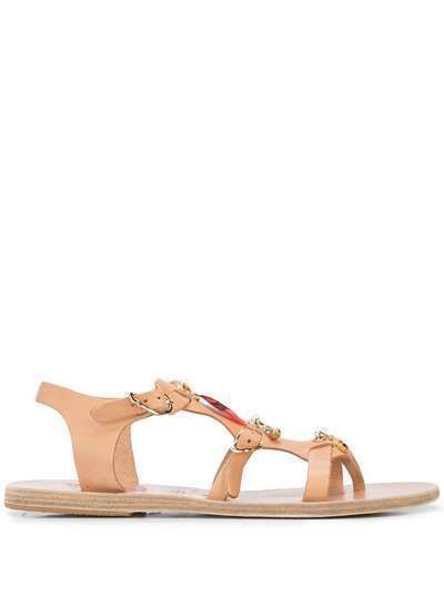 Ancient Greek Sandals сандалии Grace Kelly с подвесками