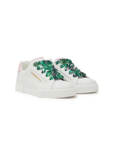 Dolce & Gabbana Kids кроссовки на шнуровке