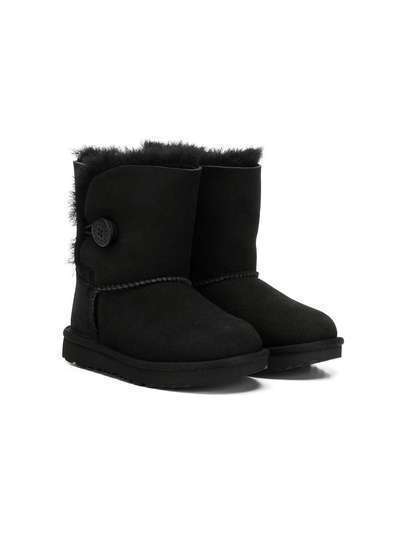 UGG Kids сапоги на пуговице сбоку