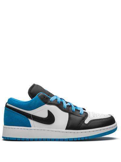 Nike Kids кроссовки Air Jordan 1 Low SE 'Laser Blue'