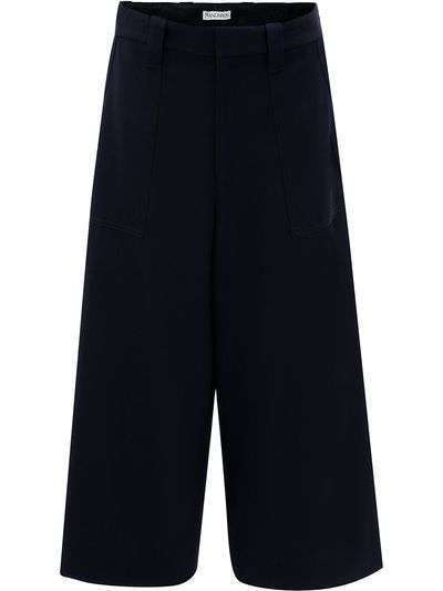 JW Anderson CROPPED WIDE LEG TROUSERS