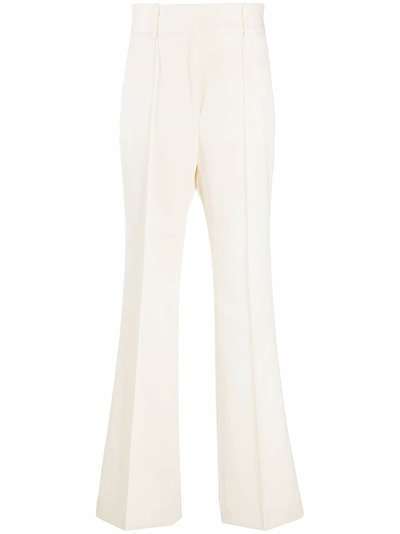 Givenchy расклешенные брюки с лампасами