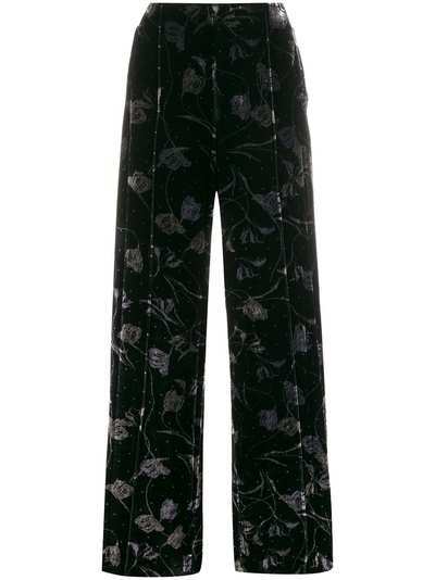 DVF Diane von Furstenberg брюки Mabel широкого кроя