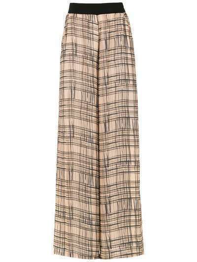 Mara Mac wide leg printed trousers