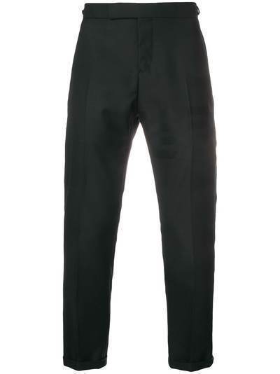 Thom Browne брюки с фирменной деталью